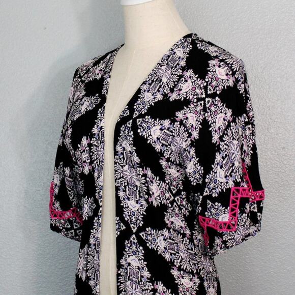 Art Class Kimono Beach Cover Up Girls Size L 10/12 - Picture 6 of 11